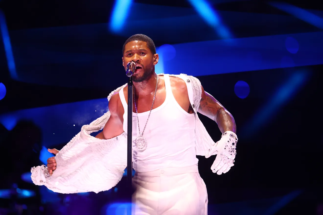 Usher Shines Bright at Super Bowl LVIII Halftime Show